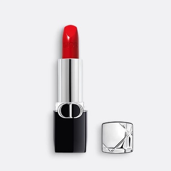 Mini Red Rouge 999 Dior Satin lipstick - Picture 1 of 4